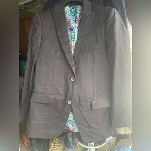 INDOCHINO Men's Black Blazer